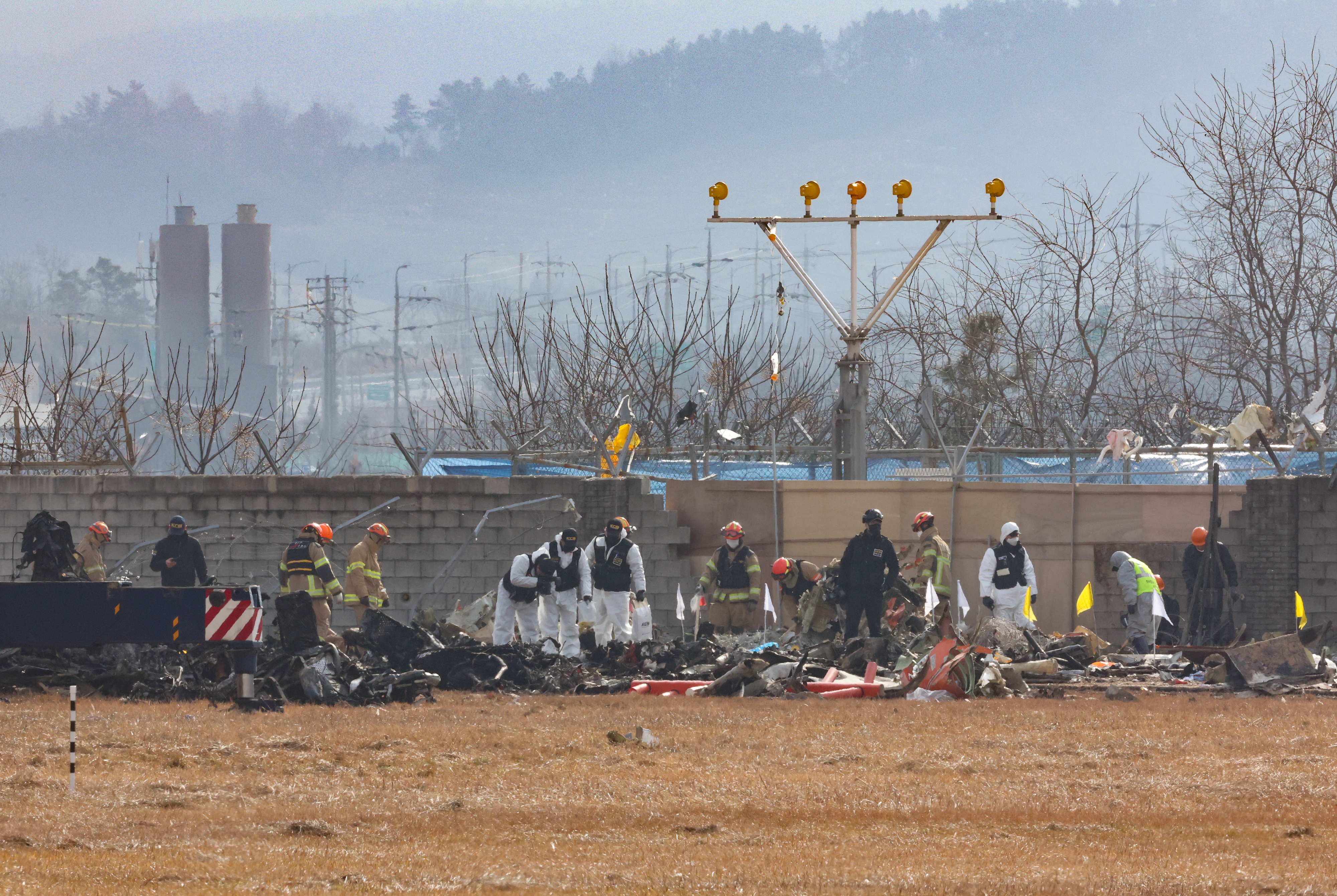 무안 제주항공 여객기 참사현장 수색