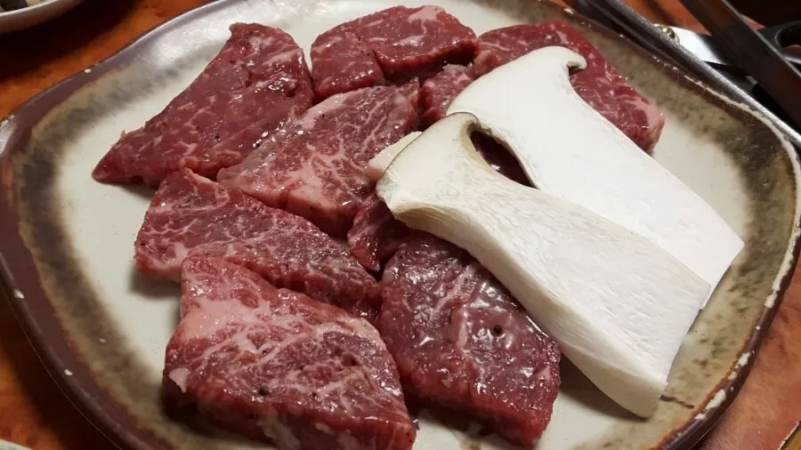 마포구 용강동 원조주물럭집의 주물럭. 용강동은 주물럭의 고향으로 알려져 있다.
마포구 제공