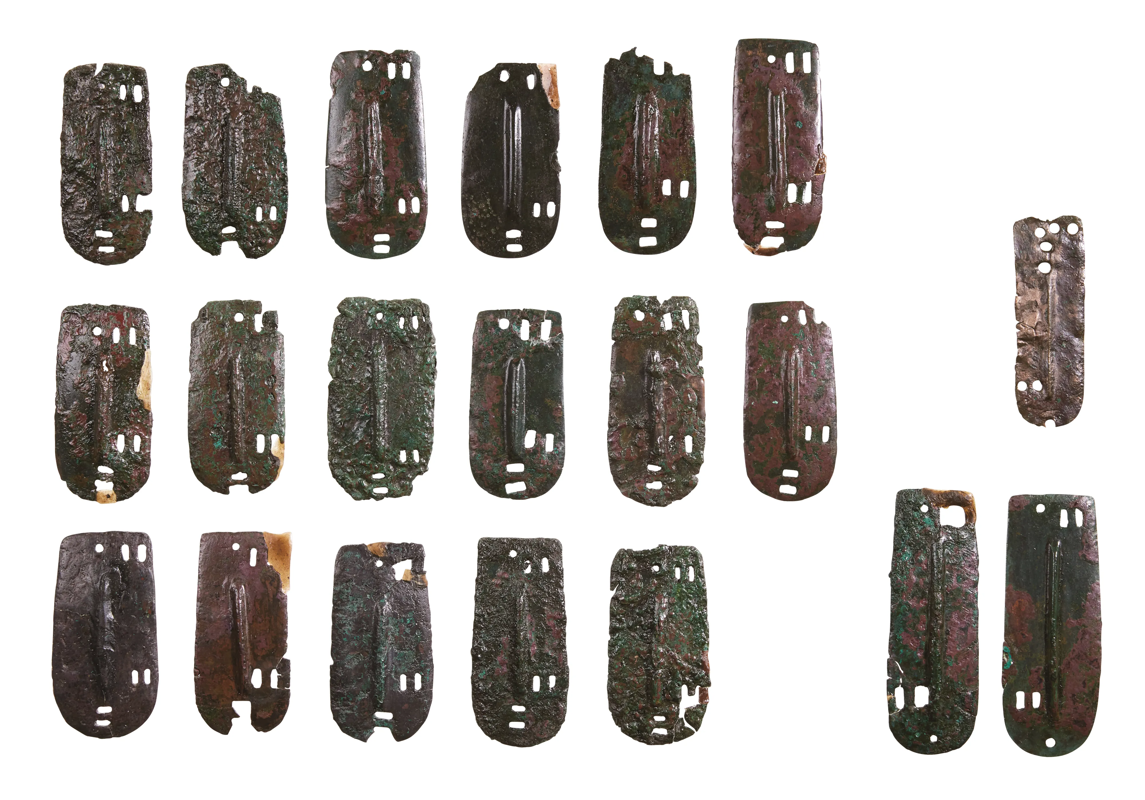 히타이트의 수도 하투샤에서 출토된 비늘 갑옷 편. 서울시 제공