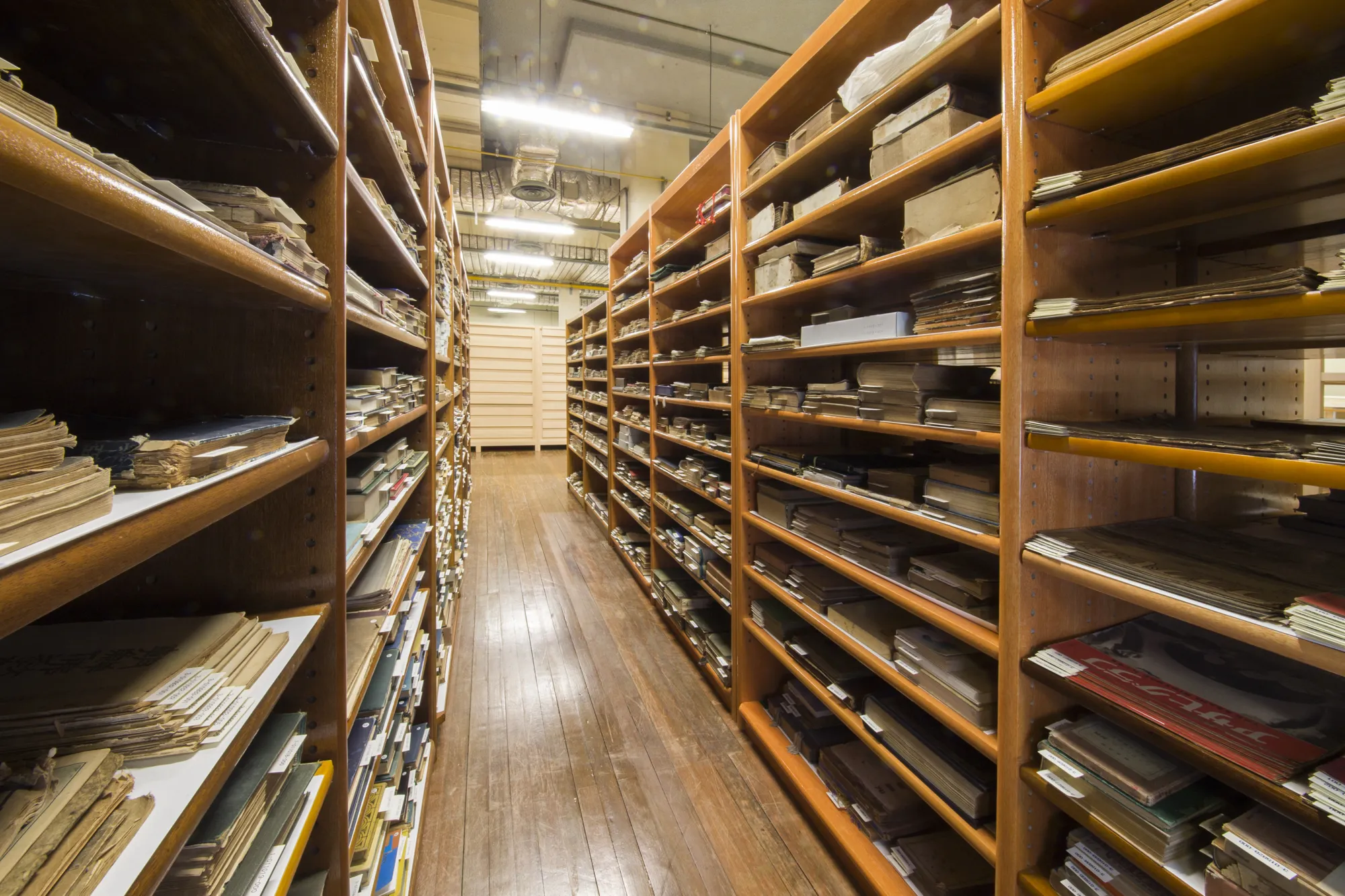 독립기념관 수장고. 독립기념관 제공