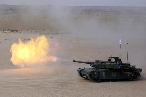 UAE 현지 연합훈련 성공리에 마친 육군 기계화부대