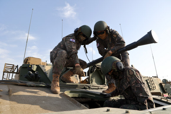 육군 기계화부대, UAE 현지 연합훈련 성공리에 종료