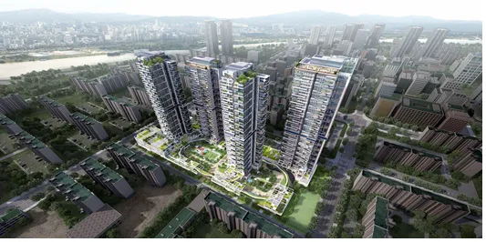 서울 영등포구 여의도 대교아파트 재건축 조감도.
서울시 제공