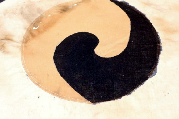 진관사 태극기의 태극 문양