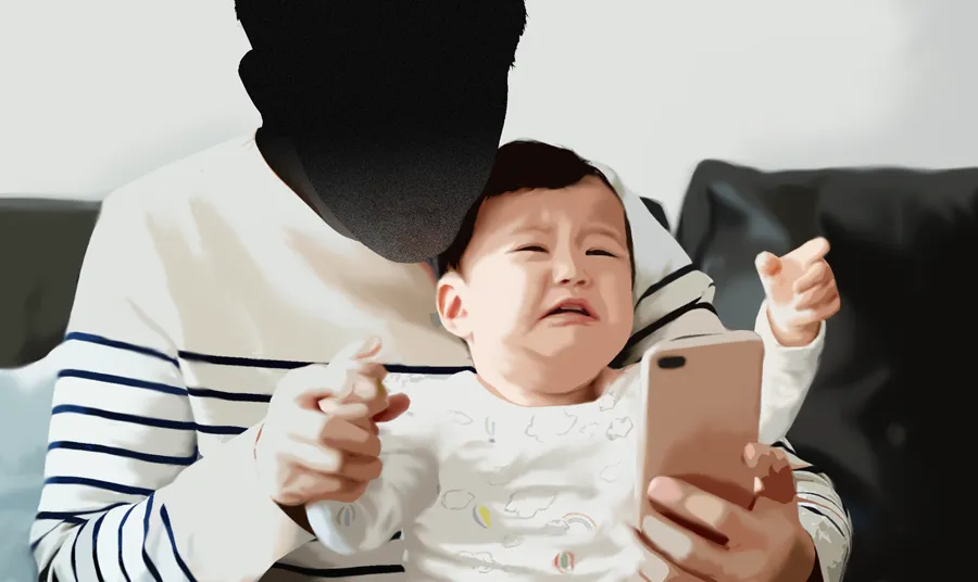 아빠 육아 관련 이미지. 
서울신문DB