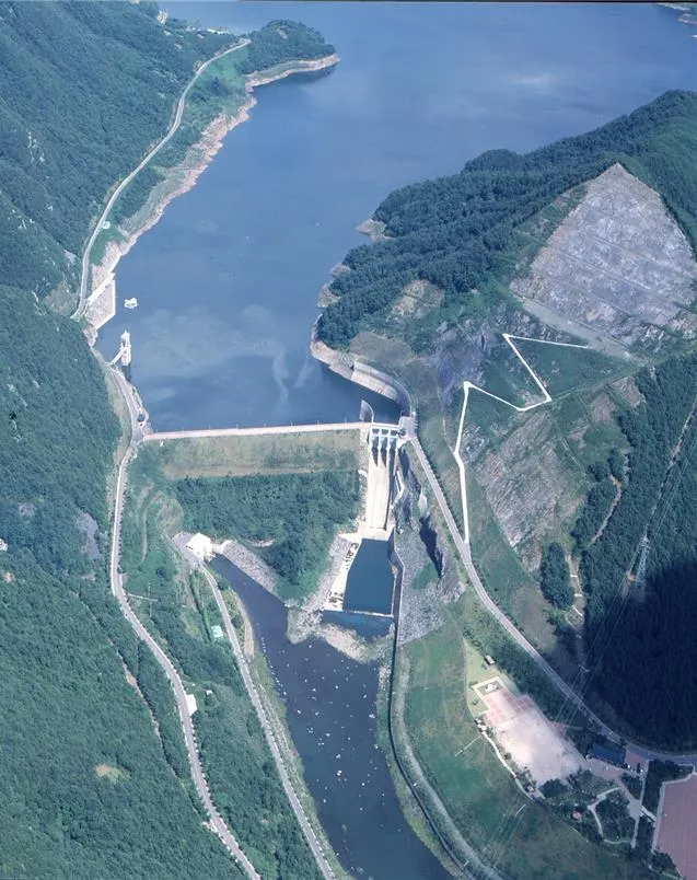 하늘에서 바라본 충남 보령댐 전경. 서울신문DB