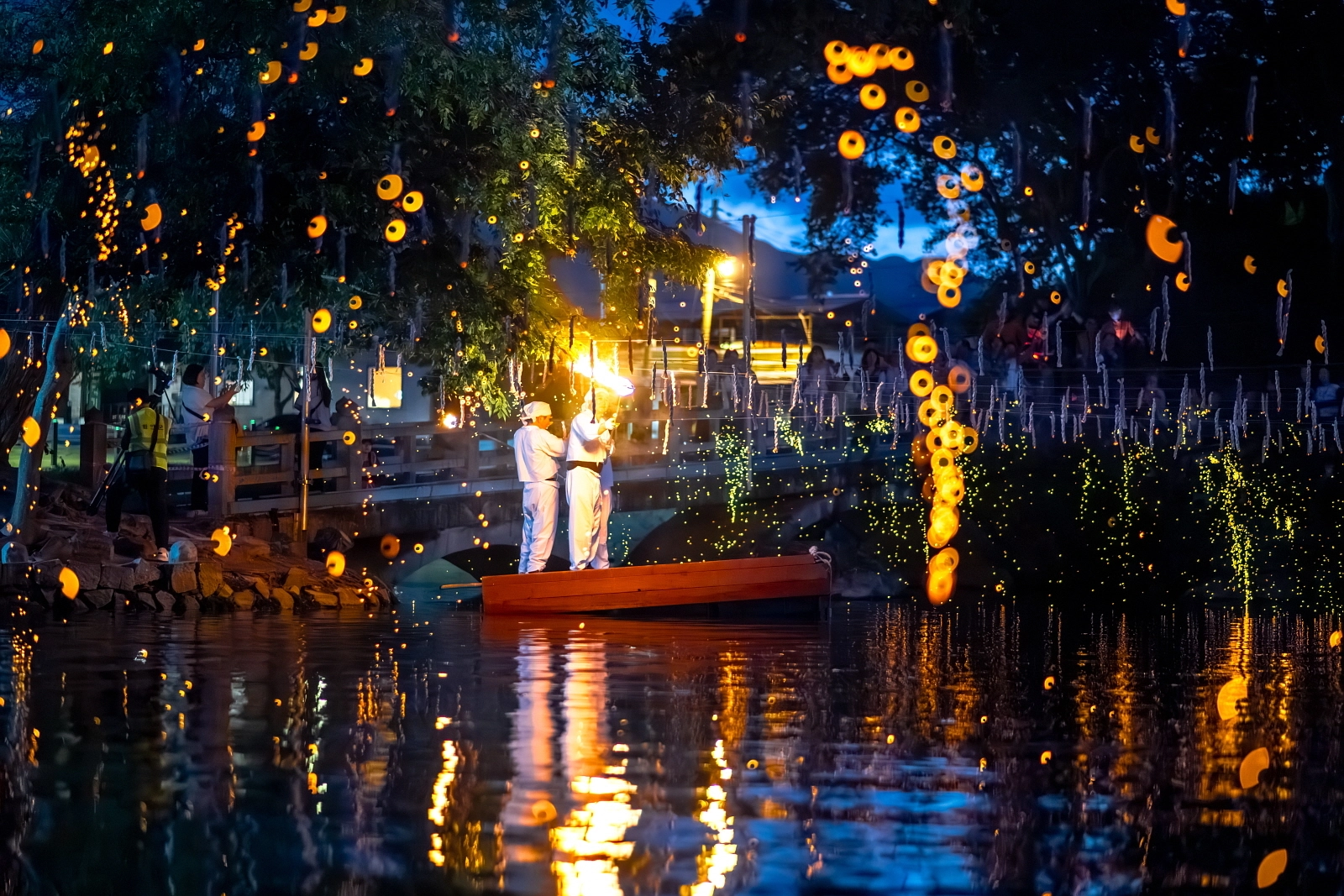 함안 무진정 낙화놀이. 한국관광공사 제공