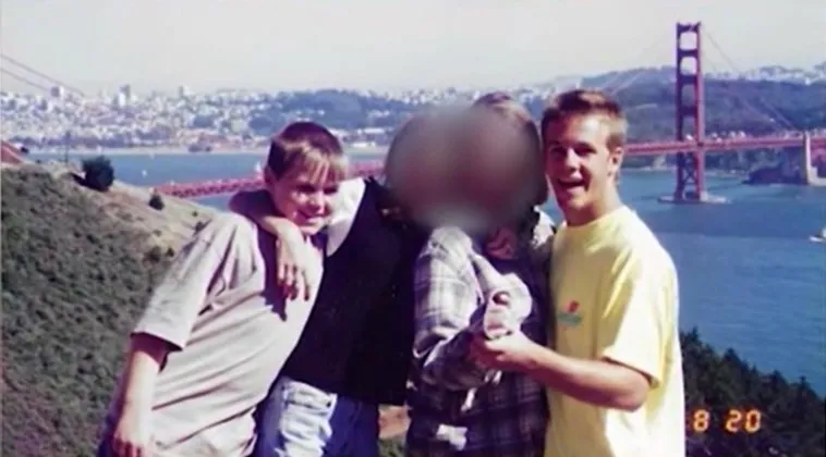 JD 밴스(왼쪽) 미국 부통령과 사촌 네이트 밴스(오른쪽)의 어린 시절 모습.