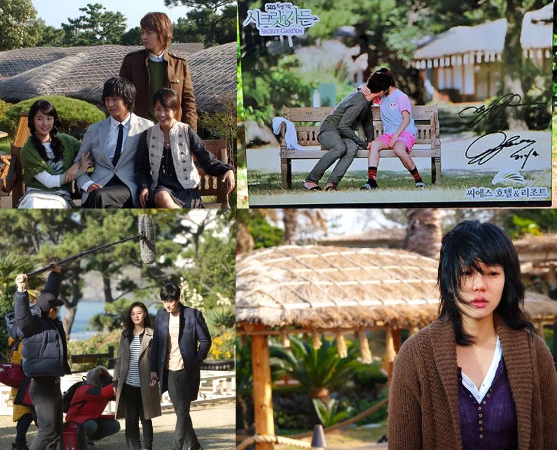 씨에스호텔을 배경으로 촬영한 인기 드라마 꽃보다 남자, 시크릿 가든, 궁, 미안하다 사랑한다 등. 제주씨에스호텔 제공