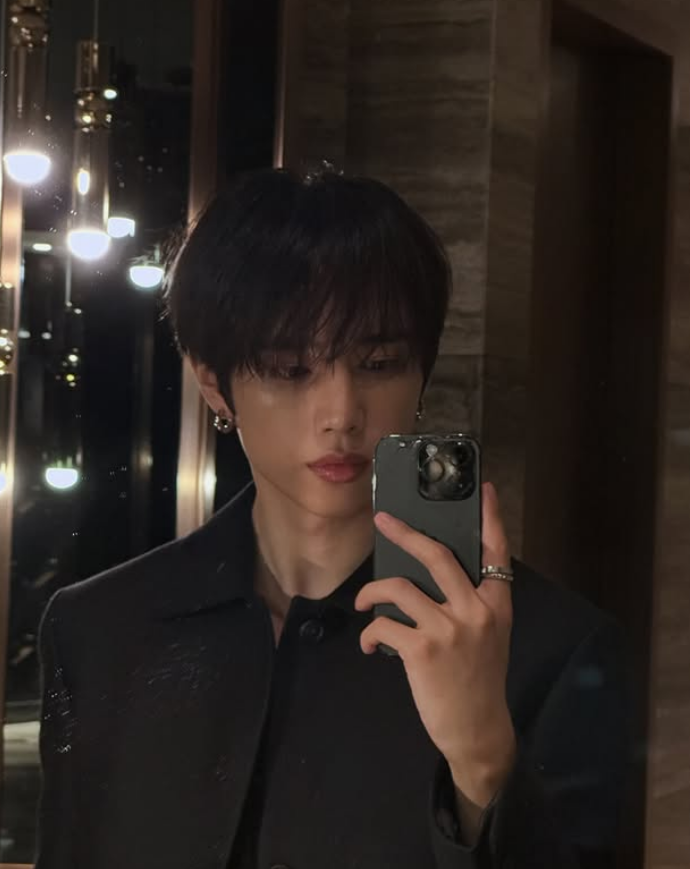 그룹 더보이즈 멤버 선우. 선우 개인 인스타그램 캡처