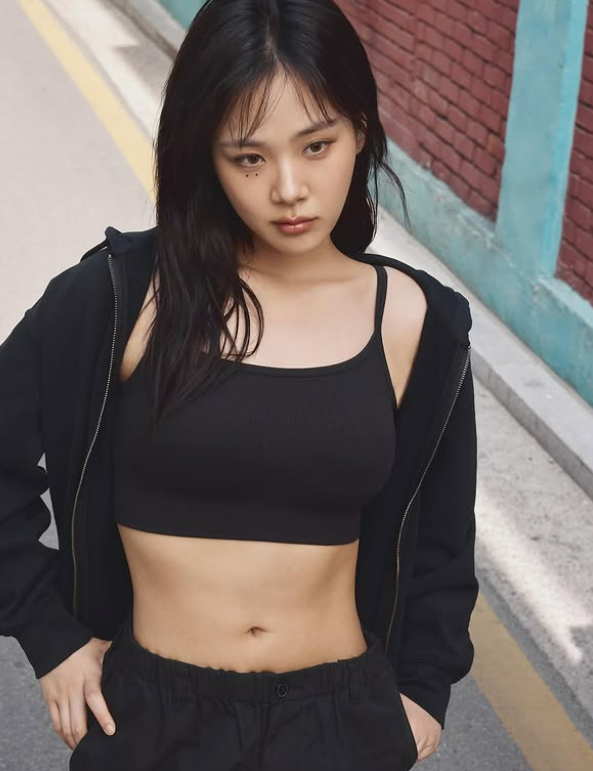 가수 겸 배우 비비가 유니클로 모델로 발탁됐다. 유니클로 제공