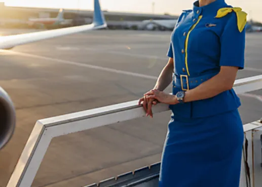 승무원 관련 이미지. 기사와 직접적인 관련 없음. 아이클릭아트