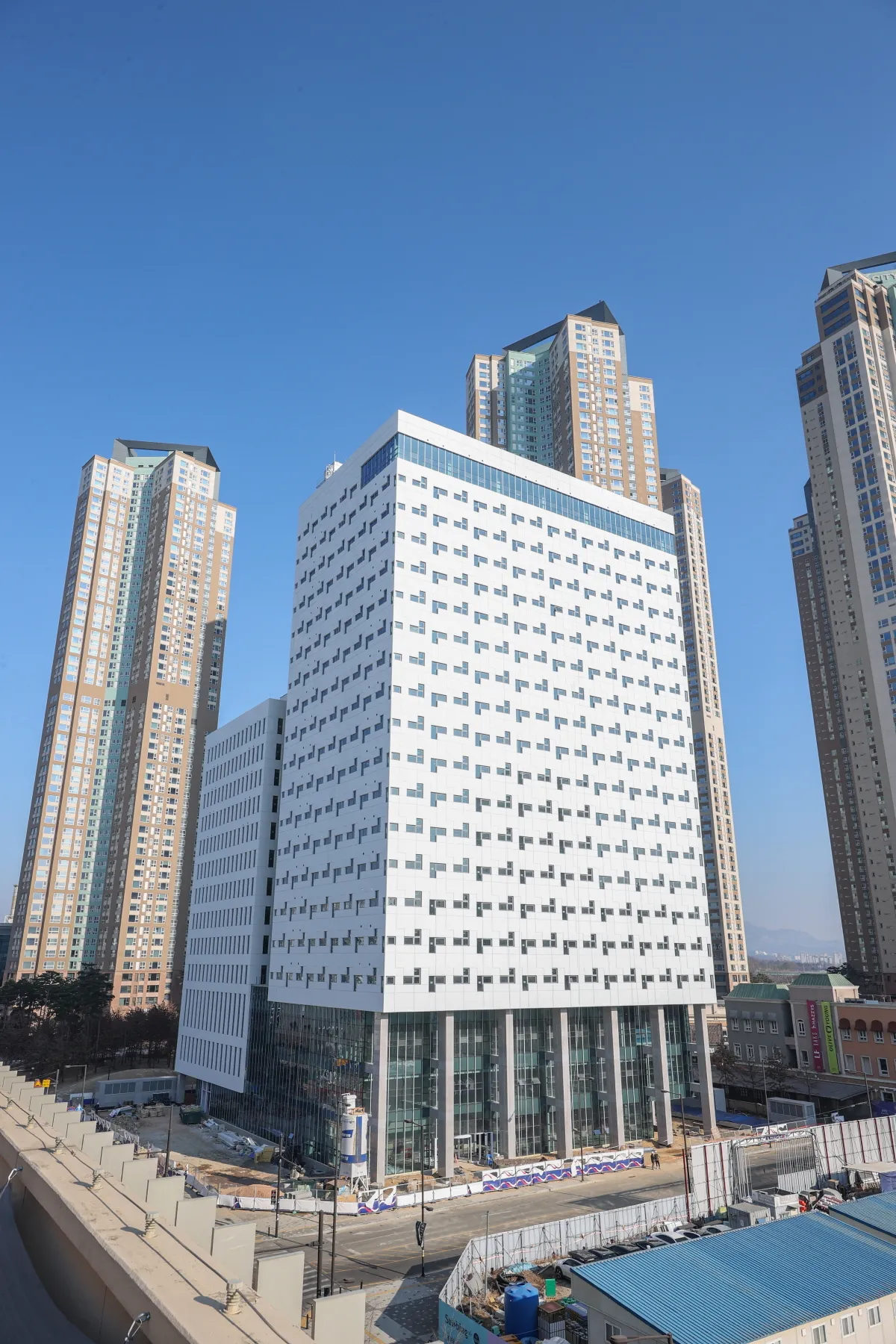 상당수 빈 공간으로 방치중인 백석별관 전경