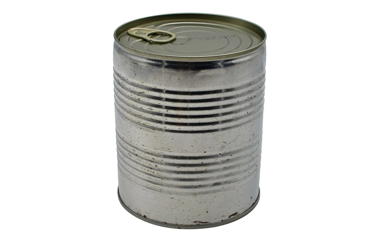 통조림 이미지. 픽사베이