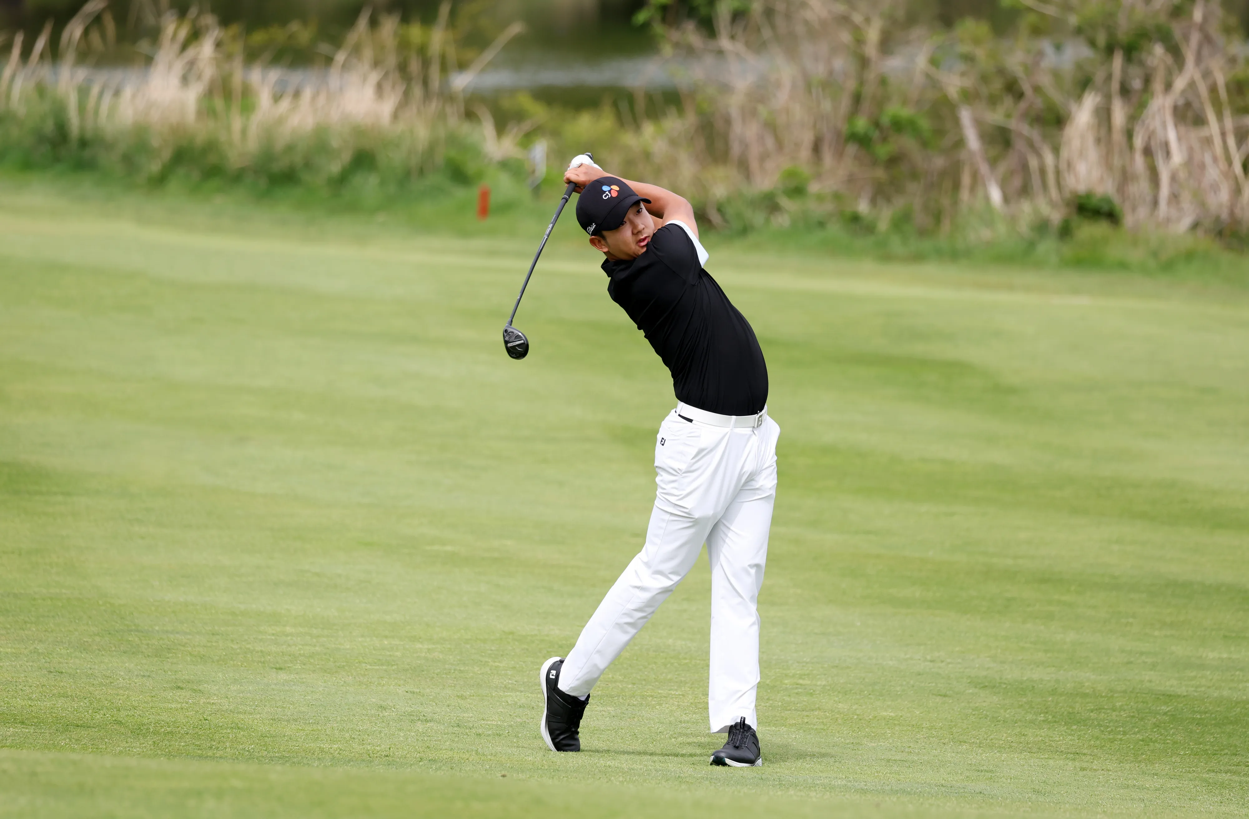 8일 제주 사이프러스 골프&리조트에서 열린 KPGA 클래식 1라운드 2위 최승빈. KPGA 제공