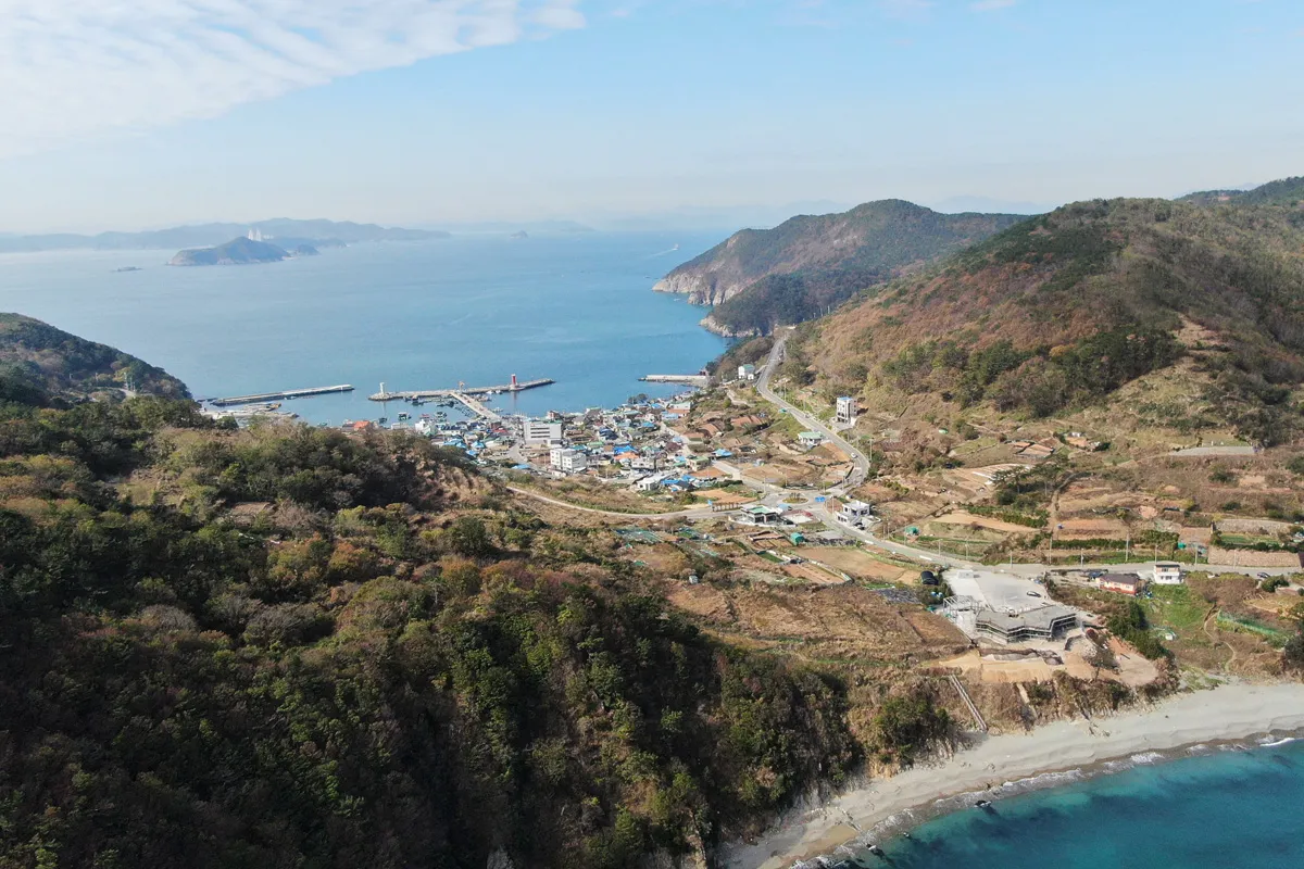 가덕도신공항이 들어서는 부산 강서구 대항항 일원.
부산시 제공