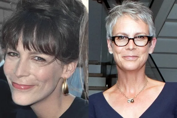 할리우드 배우 제이미 리 커티스(66). 오른쪽이 최근 모습. 위키피디아