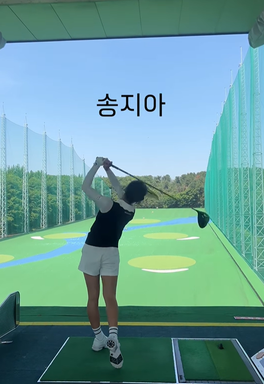 영상 속 송지아. 박연수 인스타그램 캡처