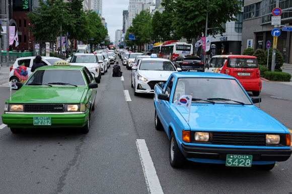 5·18 항쟁지 금남로서 차량행진