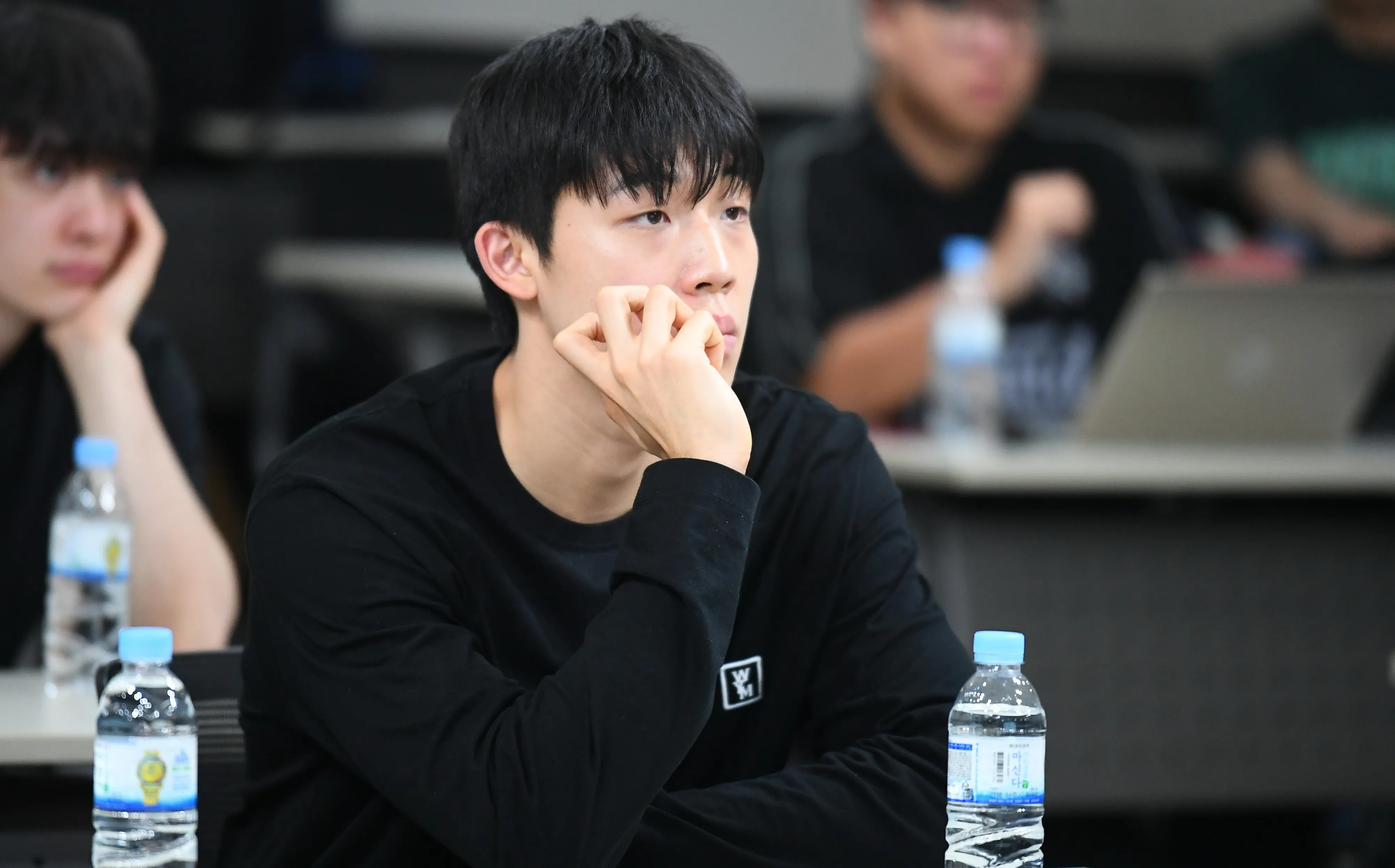 서울 SK 오재현이 지난 20일 서울 강남구 KBL센터에서 열린 2025 자유계약선수(FA) 설명회에 참석해 있다. KBL 제공