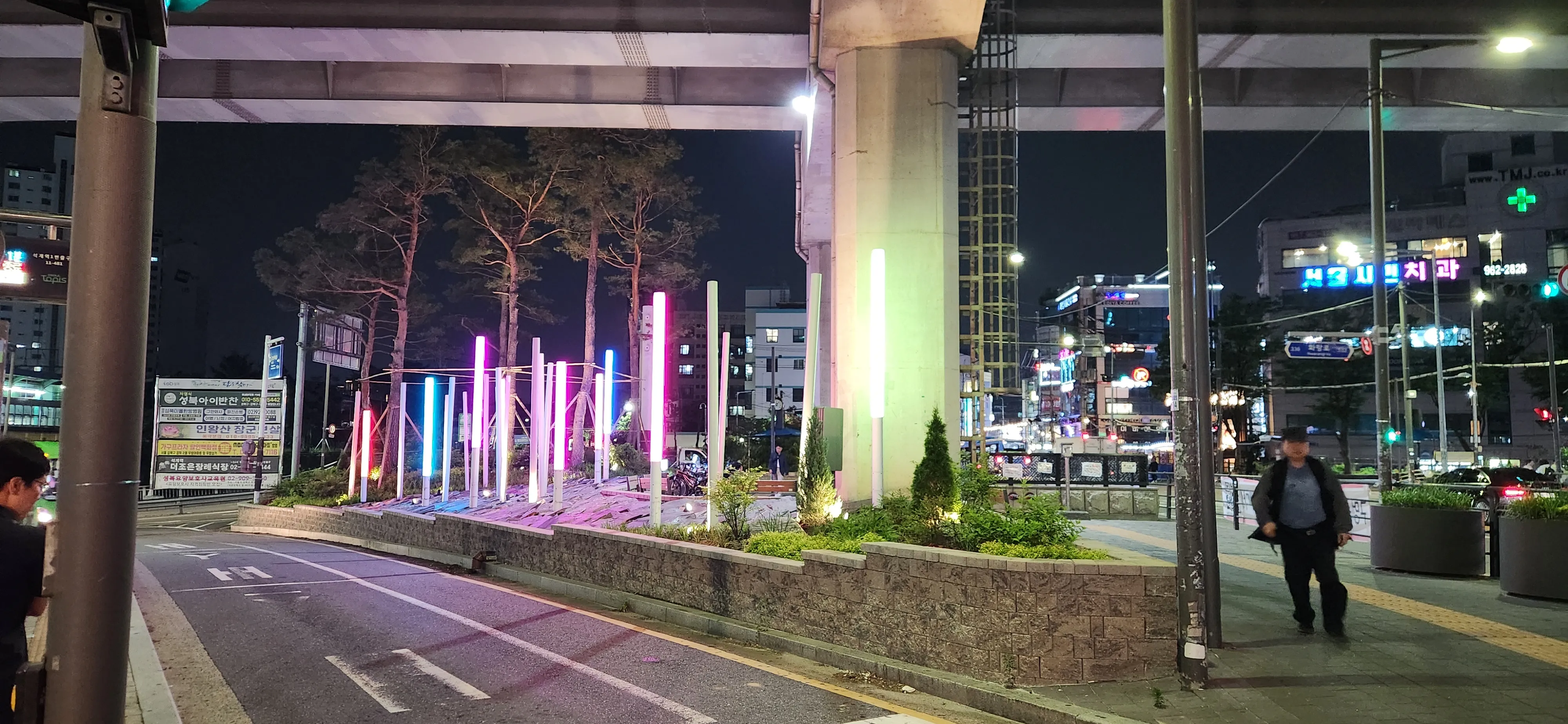 ‘석계역 일대 정원화사업’ 현장