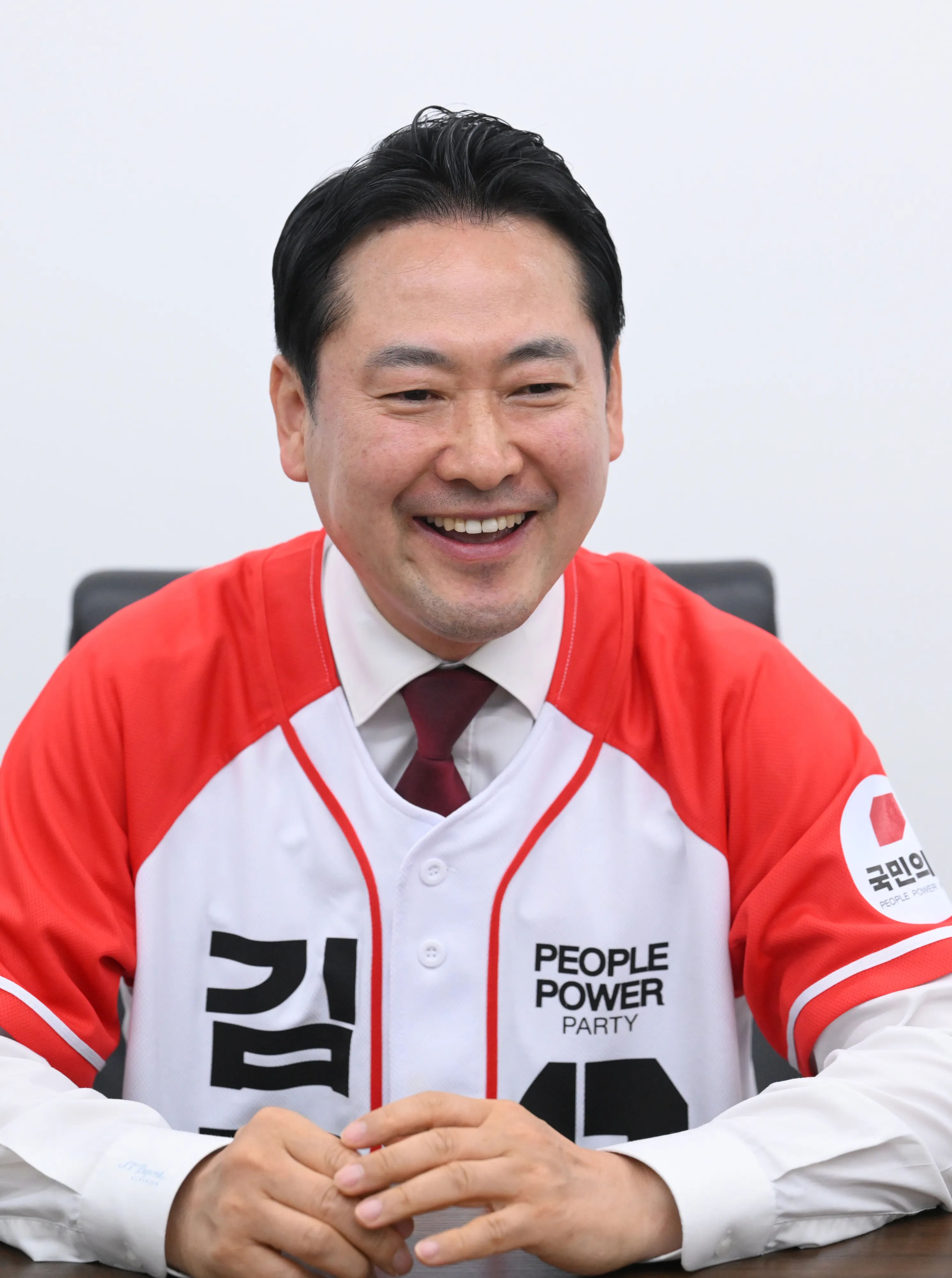 장동혁 국민의힘 중앙선거대책위원회 종합상황실장이 1일 서울 영등포구 국민의힘 중앙당사에서 서울신문과 만나 막판 대역전 구도에 대해 설명하고 있다. 도준석 전문기자