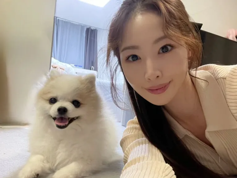 리듬체조 국가대표 출신 신수지가 반려견과의 안타까운 이별 소식을 전했다. 신수지 인스타그램 캡처