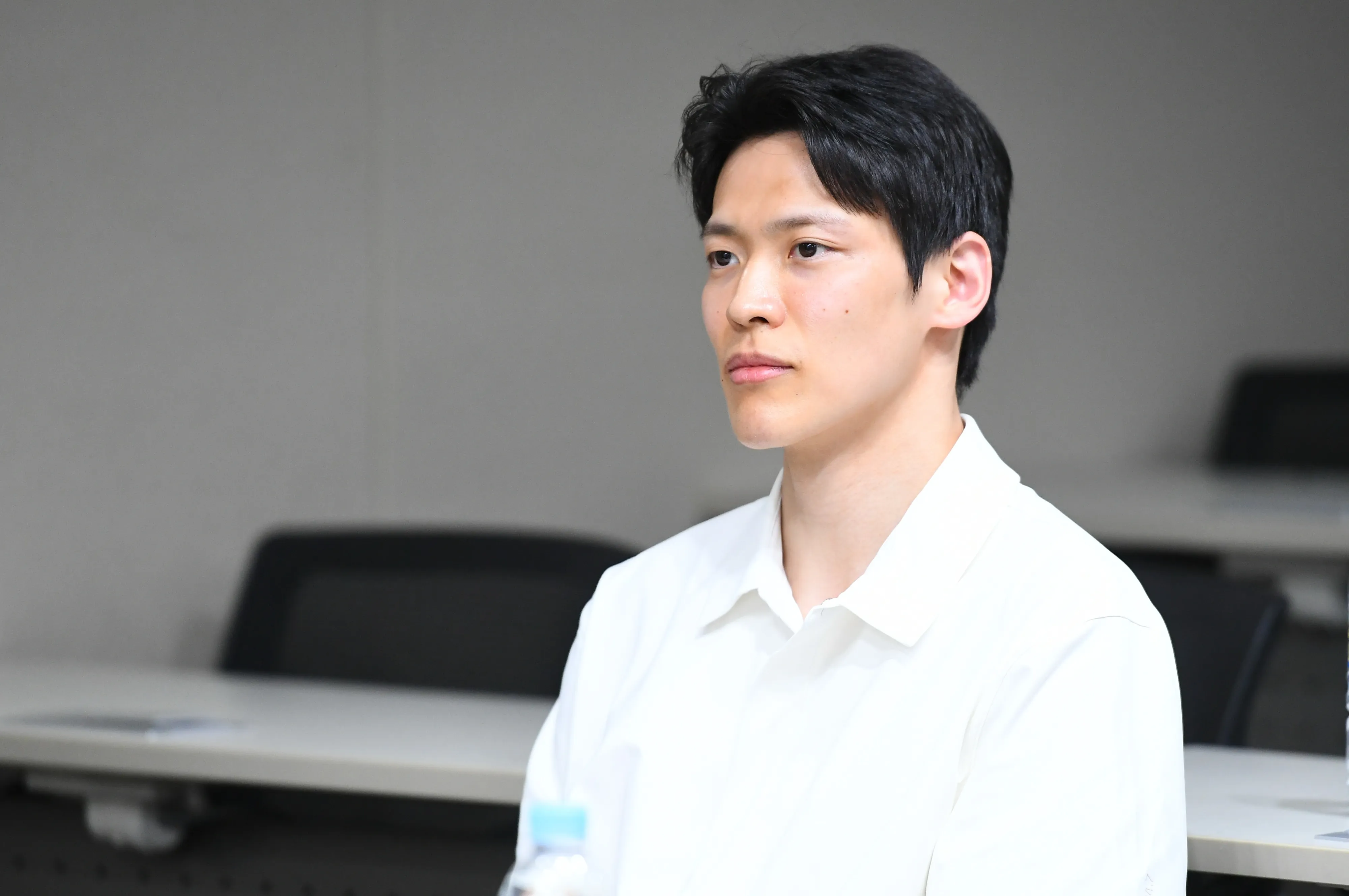 지난달 20일 서울 강남구 KBL센터에서 열린 2025 자유계약선수(FA) 설명회에 참가한 김선형. KBL 제공