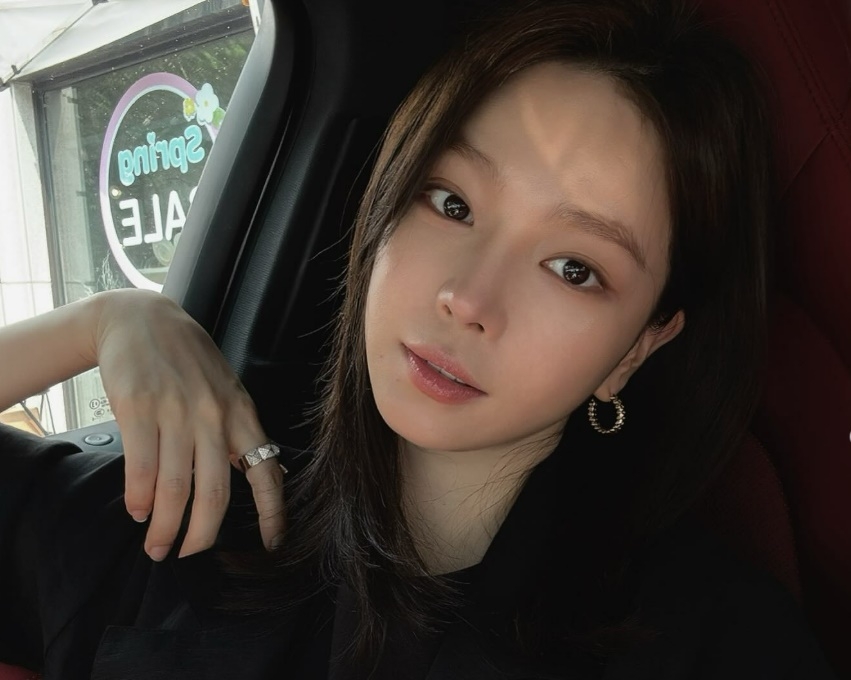 배우 지윤미. 지윤미 SNS 캡처
