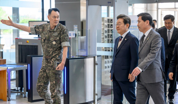 이재명 대통령, 합참 방문