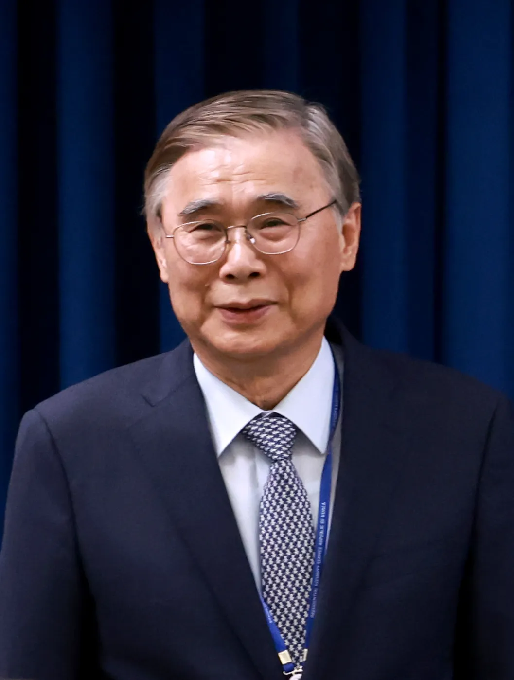 4일 서울 용산 대통령실 청사에서 열린 이재명 정부 첫 인사브리핑에서 이종석 신임 국가정보원장 후보자가 소개되고 있다. 2025.6.4 연합뉴스