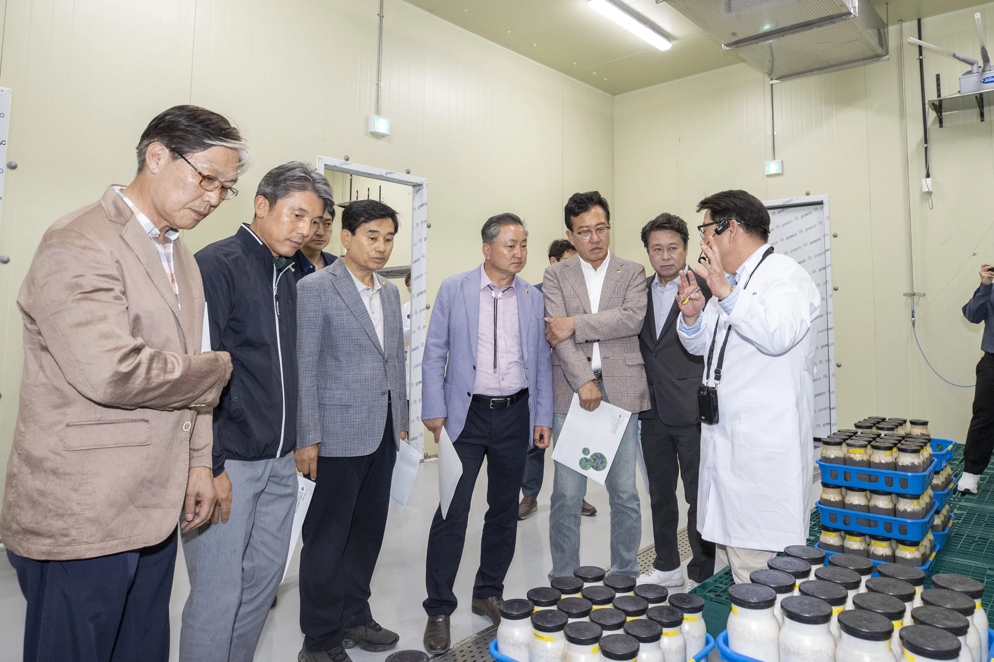 경북도의회 문화환경위 현지확인. 경북도의회 제공