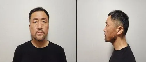 스토킹하던 여성을 살해한 뒤 달아났다 나흘 만에 붙잡힌 윤정우(48)의 신상정보가 공개됐다. 대구경찰청 제공