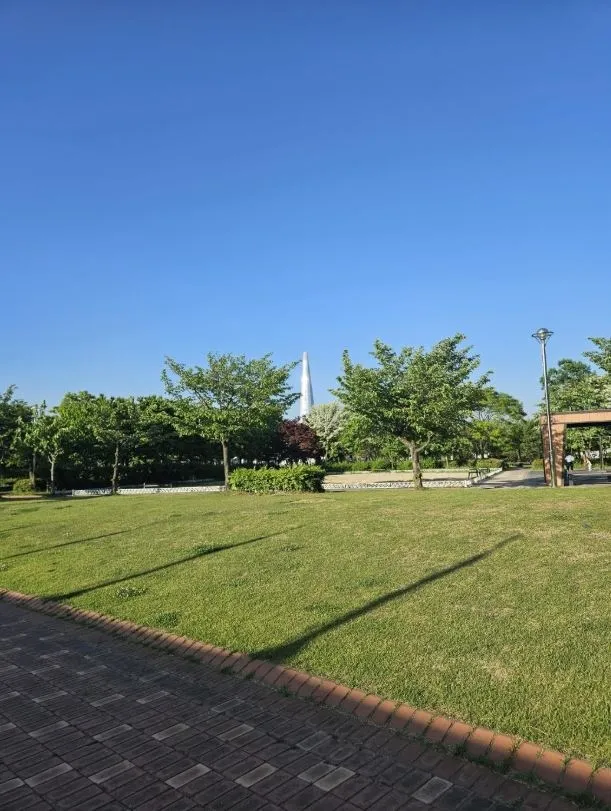 서울물재생시설공단 마루공원(강남구) 모습