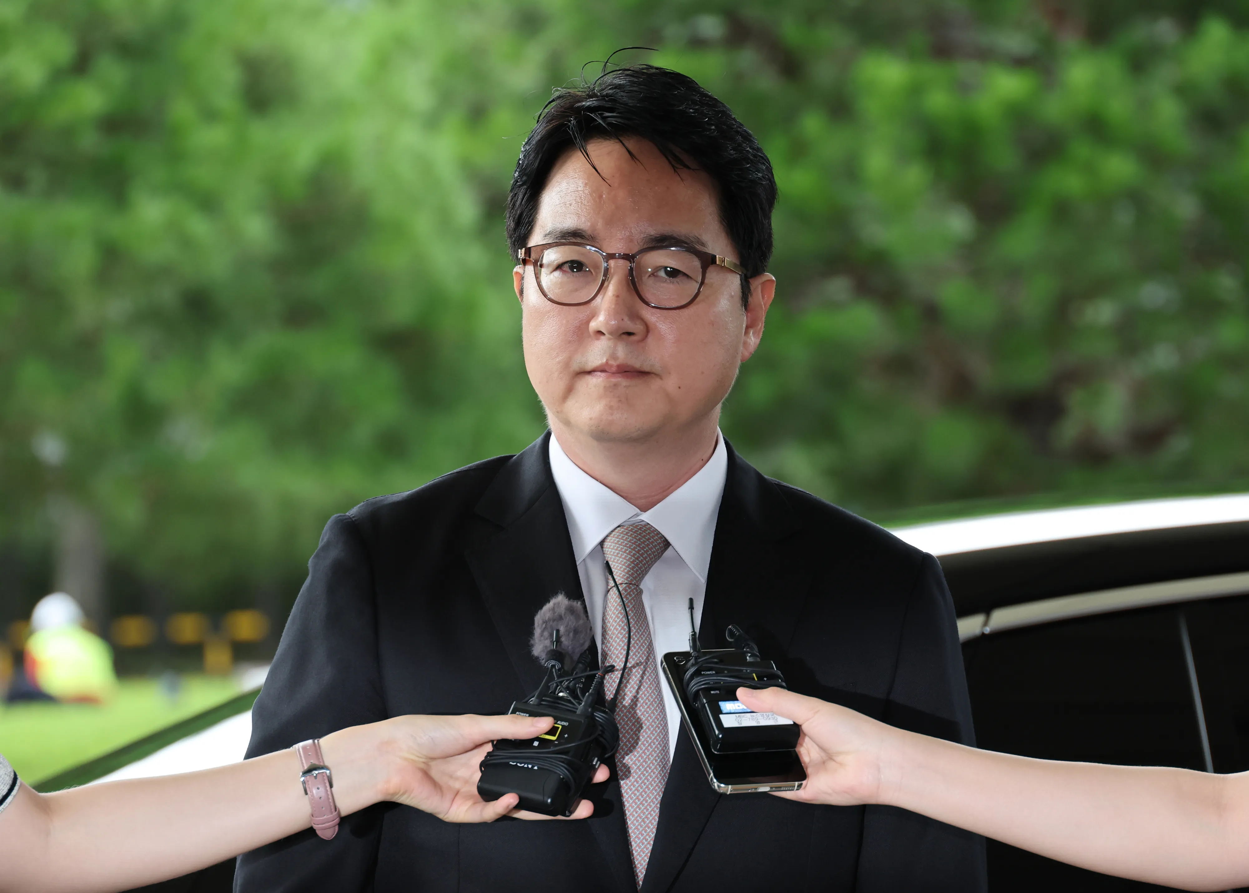 사의를 밝힌 심우정 검찰총장이 2일 오전 서울 서초구 대검찰청으로 출근하고 있다. 2025.7.2 연합뉴스