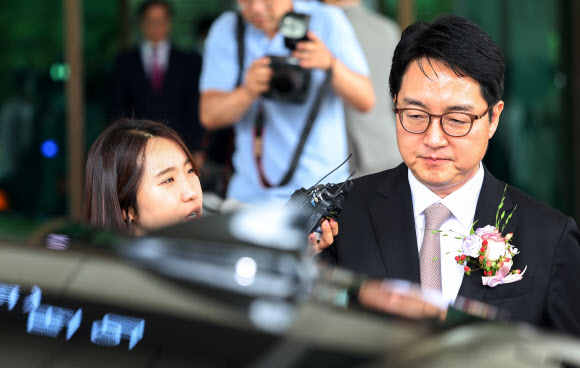 대검 청사 떠나는 심우정