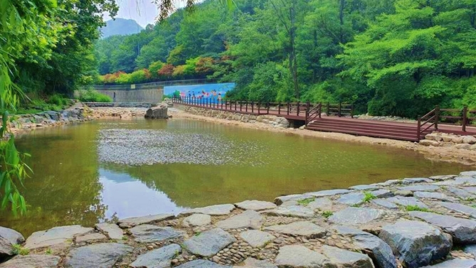 신림 계곡. 관악구청