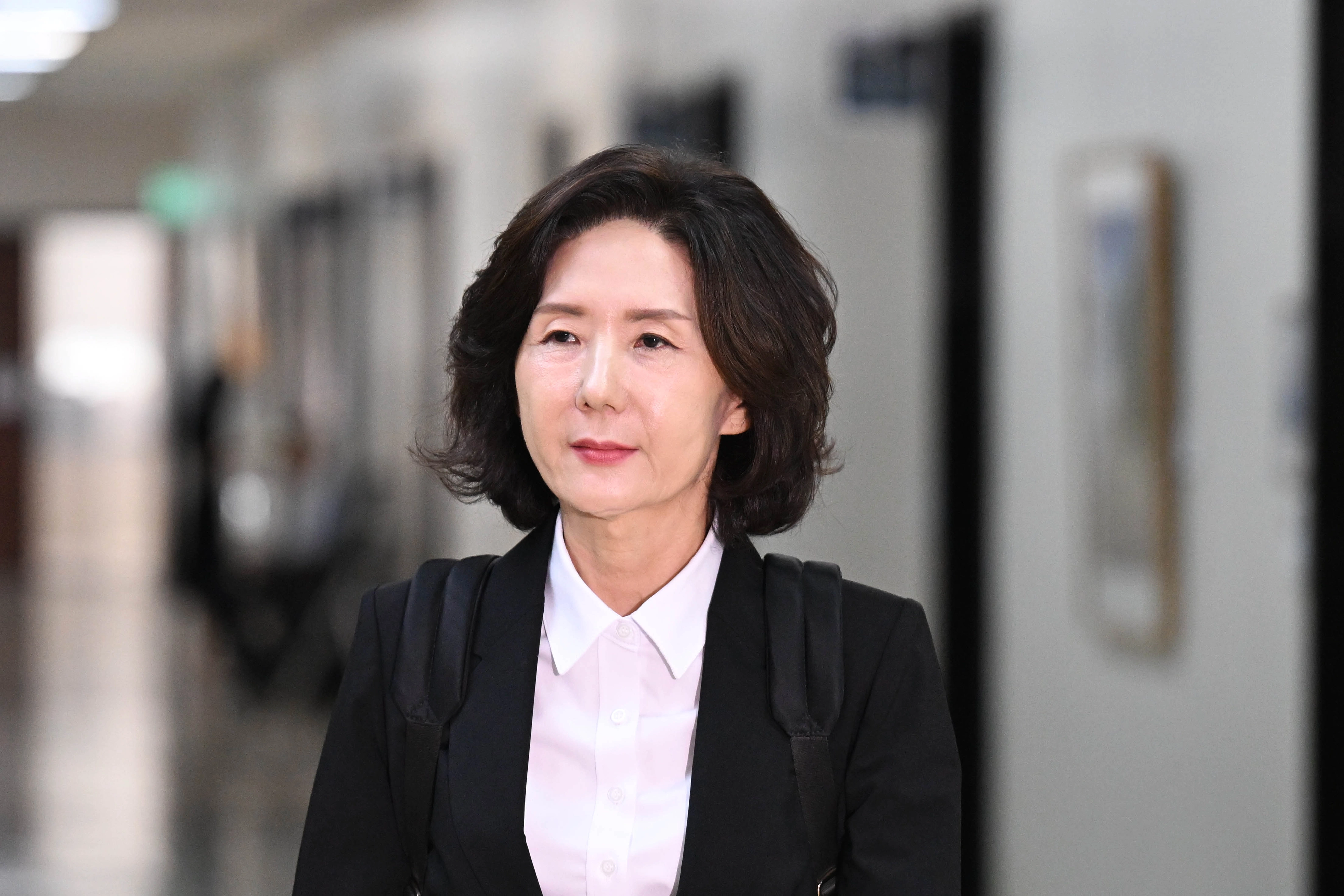 이진숙 사회부총리 겸 교육부 장관 후보자가 16일 국회 교육위원회에서 열리는 인사청문회에 출석하고 있다. 2025.7.16 홍윤기 기자