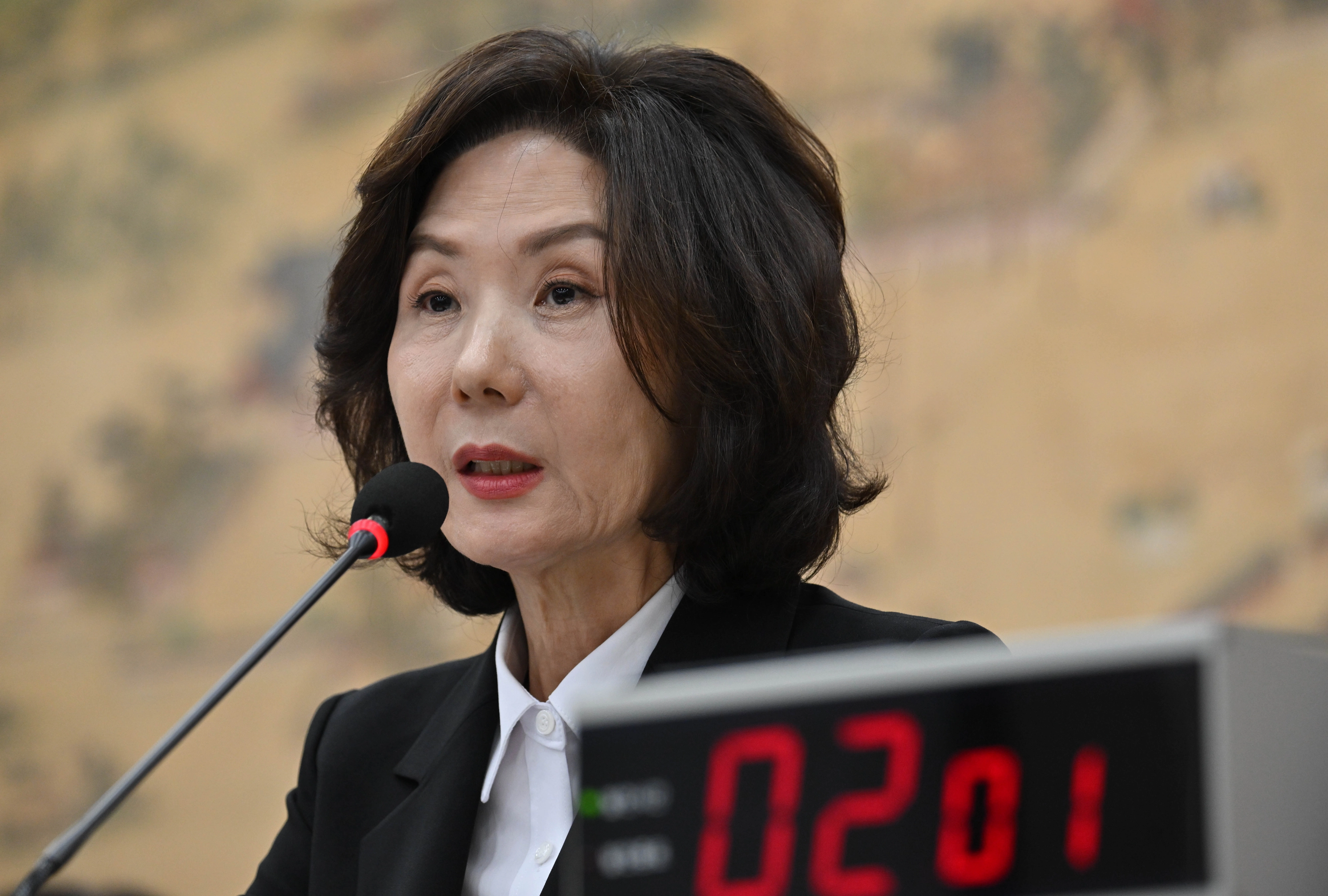 이진숙 교육부 장관 후보자가 16일 국회 교육위원회에서 열린 인사청문회에 참석해 의원 질의에 답하고 있다. 2025.7.16 홍윤기 기자