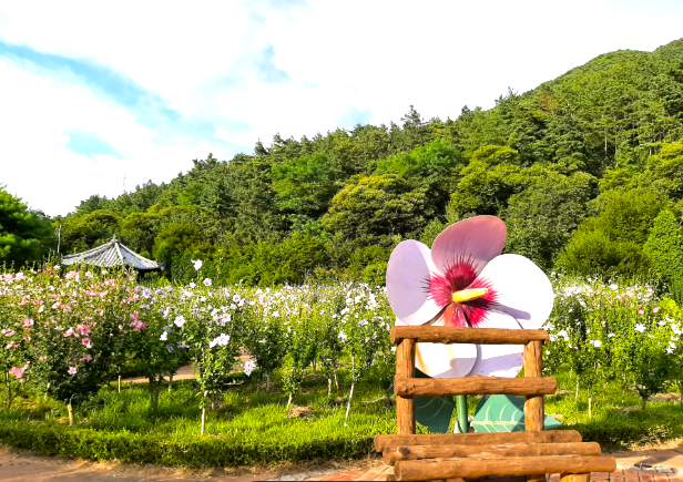 완주 무궁화동산. 완주군 제공