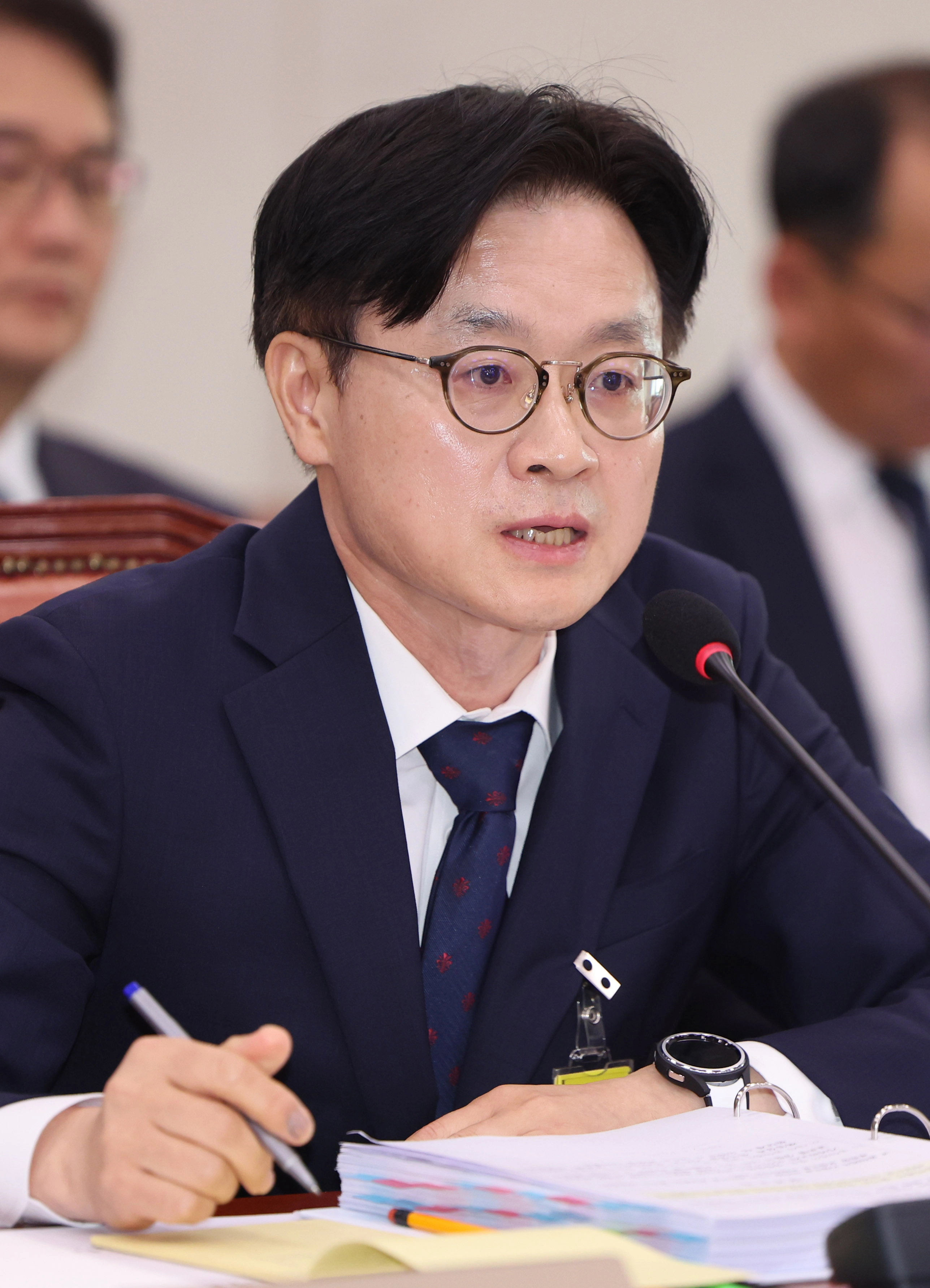 김정관 산업통상자원부 장관 후보자.
뉴시스