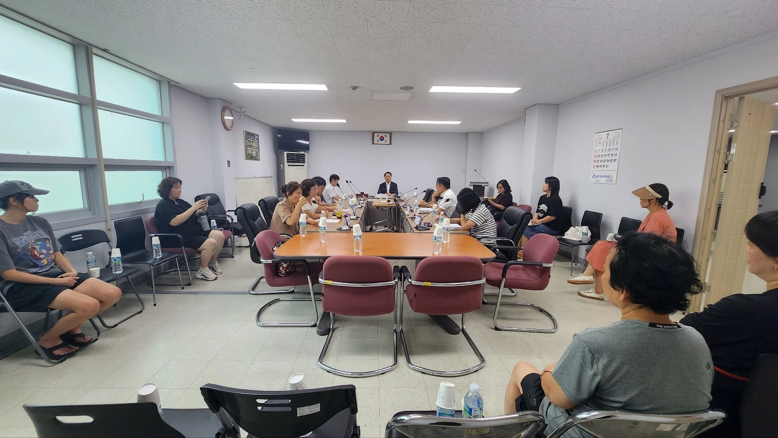 지난 20일 ‘천왕수소발전소’ 건립과 관련해 간담회를 진행한 안성환 의원. 안성환 의원실 제공