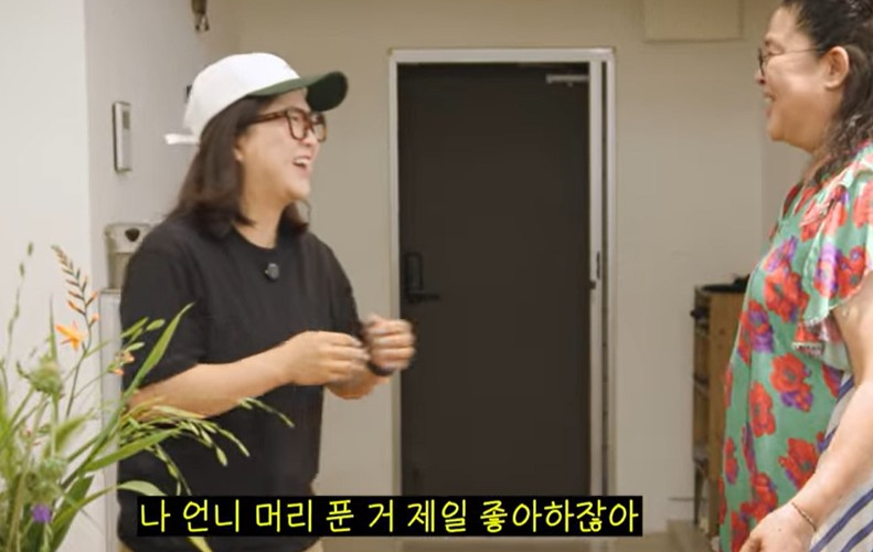 개그맨 김숙(왼쪽)과 이영자. 유튜브 채널 ‘이영자TV’ 캡처