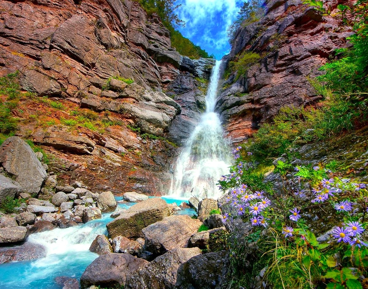 미인폭포. 삼척시 제공
