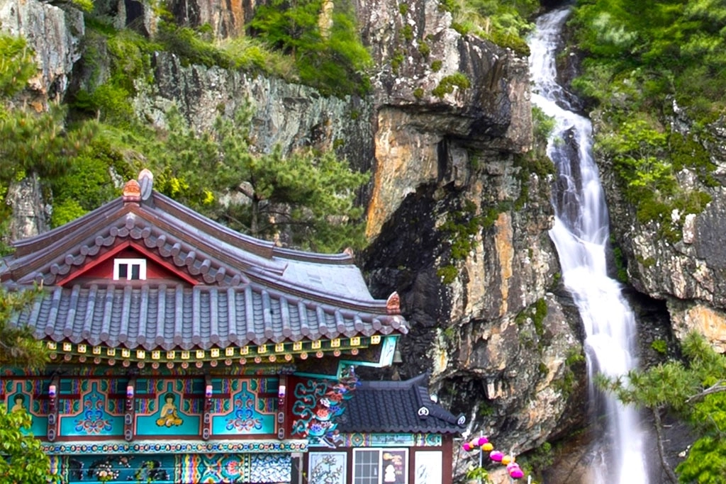 구절폭포. 고성군 제공