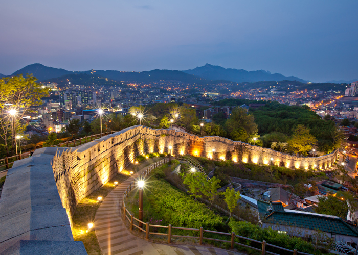 낙산공원에서 본 서울의 야경 모습. 서울관광재단