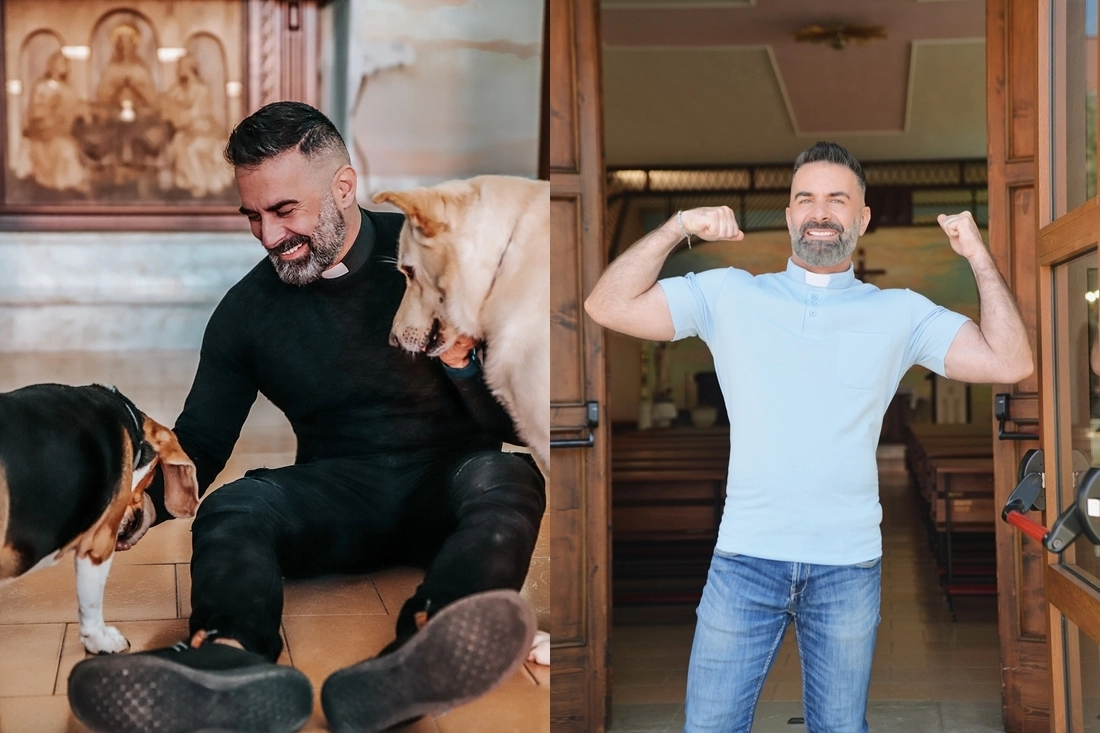 코시모 셰나 신부. (인스타그램 @doncosimoschena)