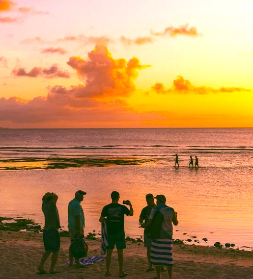 건 비치. 괌정부관광청 인스타그램 캡처