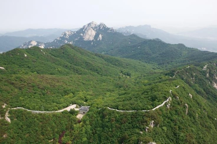 북한산성 전경. 국가유산청 제공.