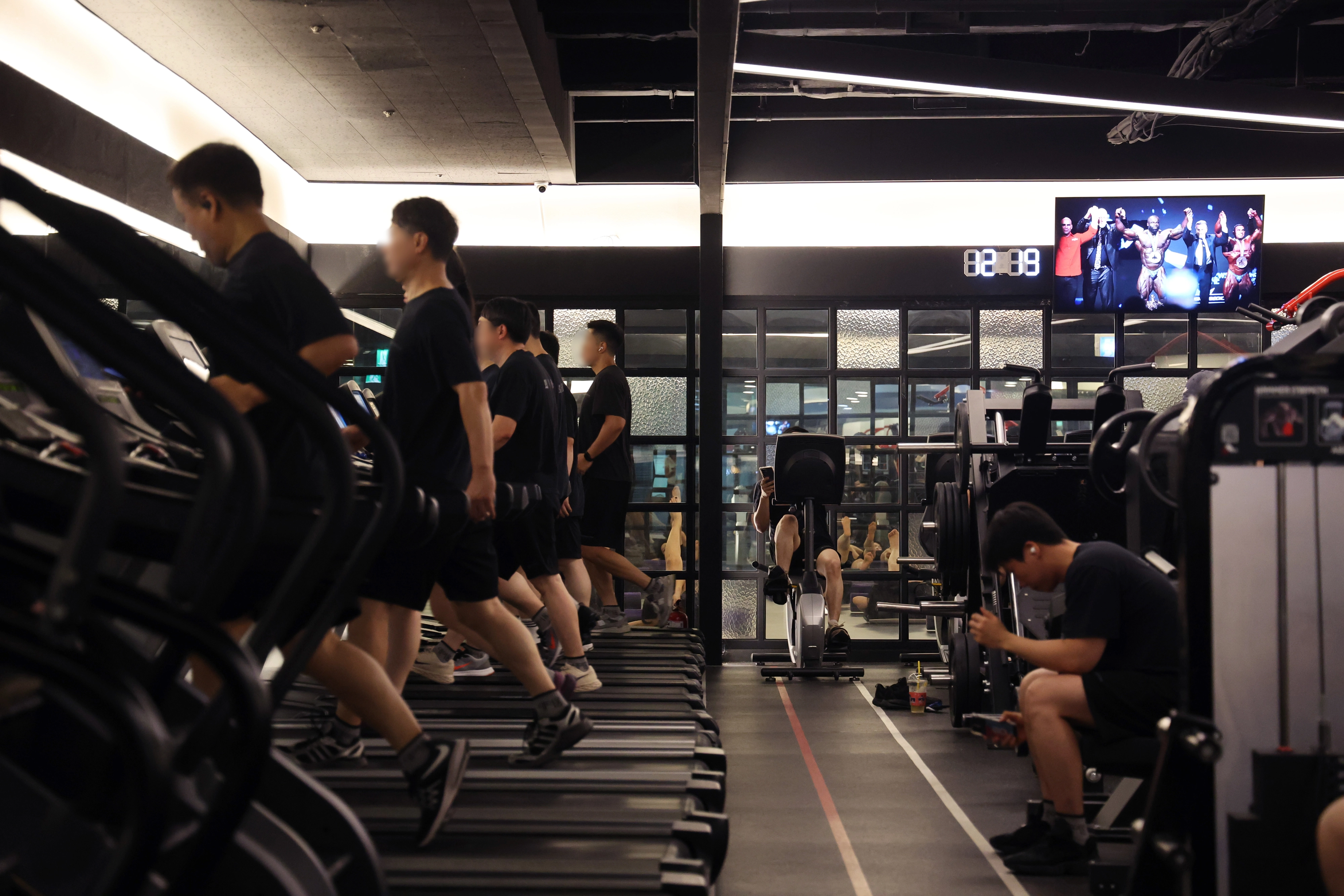 서울 시내의 한 헬스장. 기사와 직접적인 관련 없음. 연합뉴스